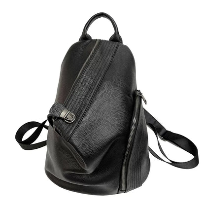 Brown Leather Sling Backpack Bag