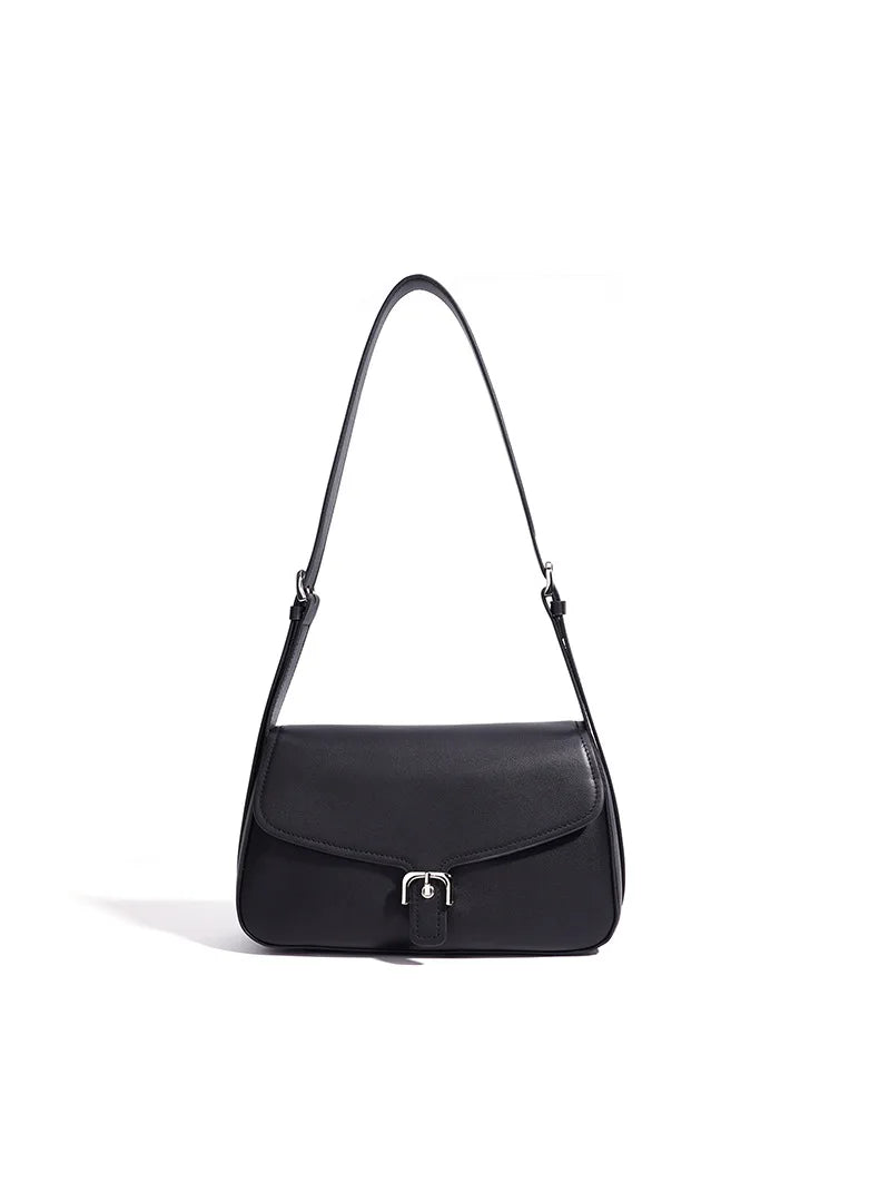 Lavender Flap Shoulder Crossbody Bag