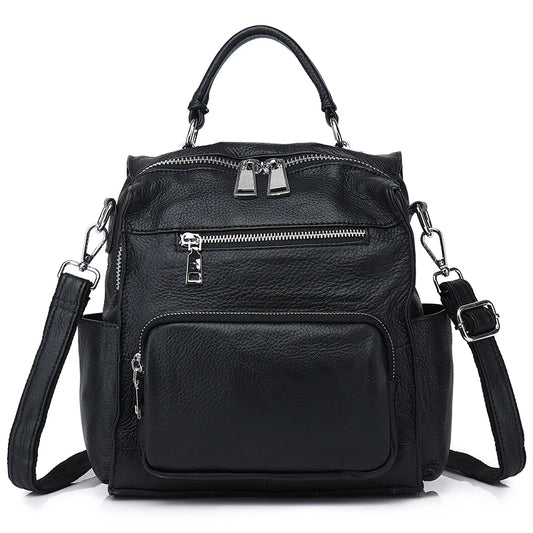 Brown Multi Pocket Backpack Bag