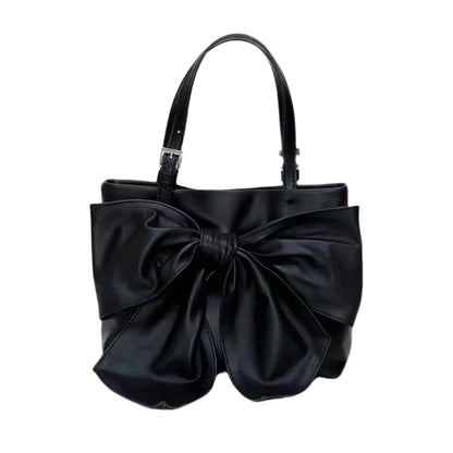Red Bow Chain Shoulder Bag