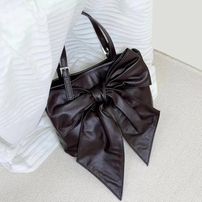 Red Bow Chain Shoulder Bag