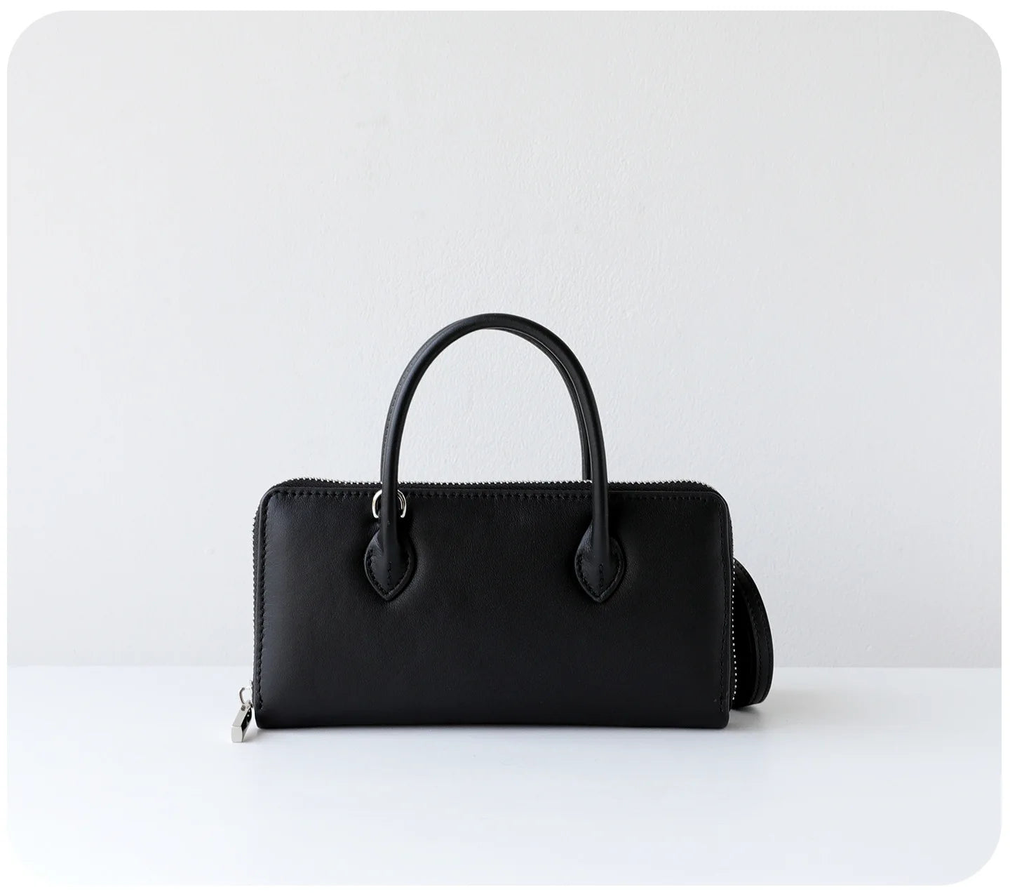 Polka Dot Boston Crossbody Bag