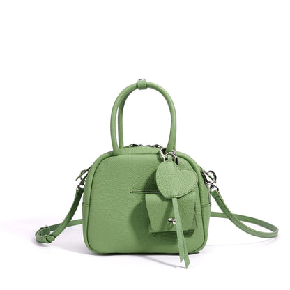 Green Mini Satchel Crossbody Bag