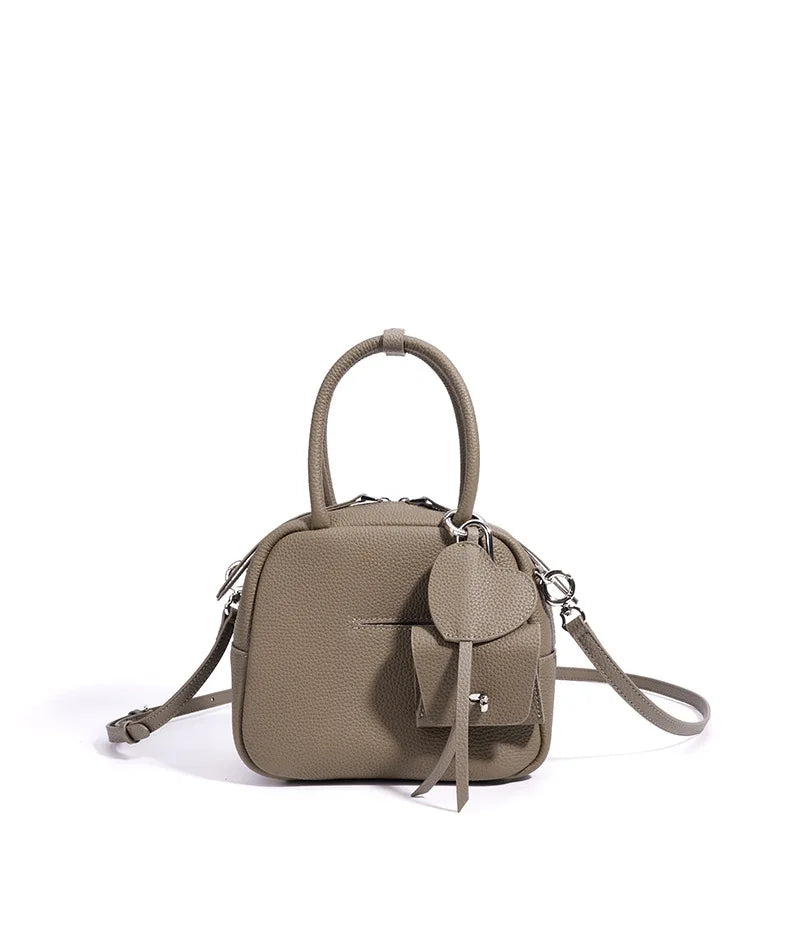 Green Mini Satchel Crossbody Bag