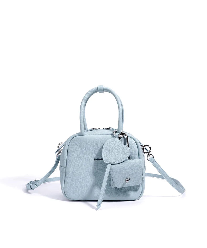 Green Mini Satchel Crossbody Bag