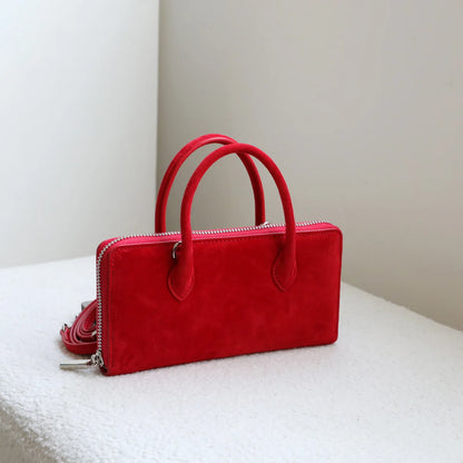 Polka Dot Boston Crossbody Bag